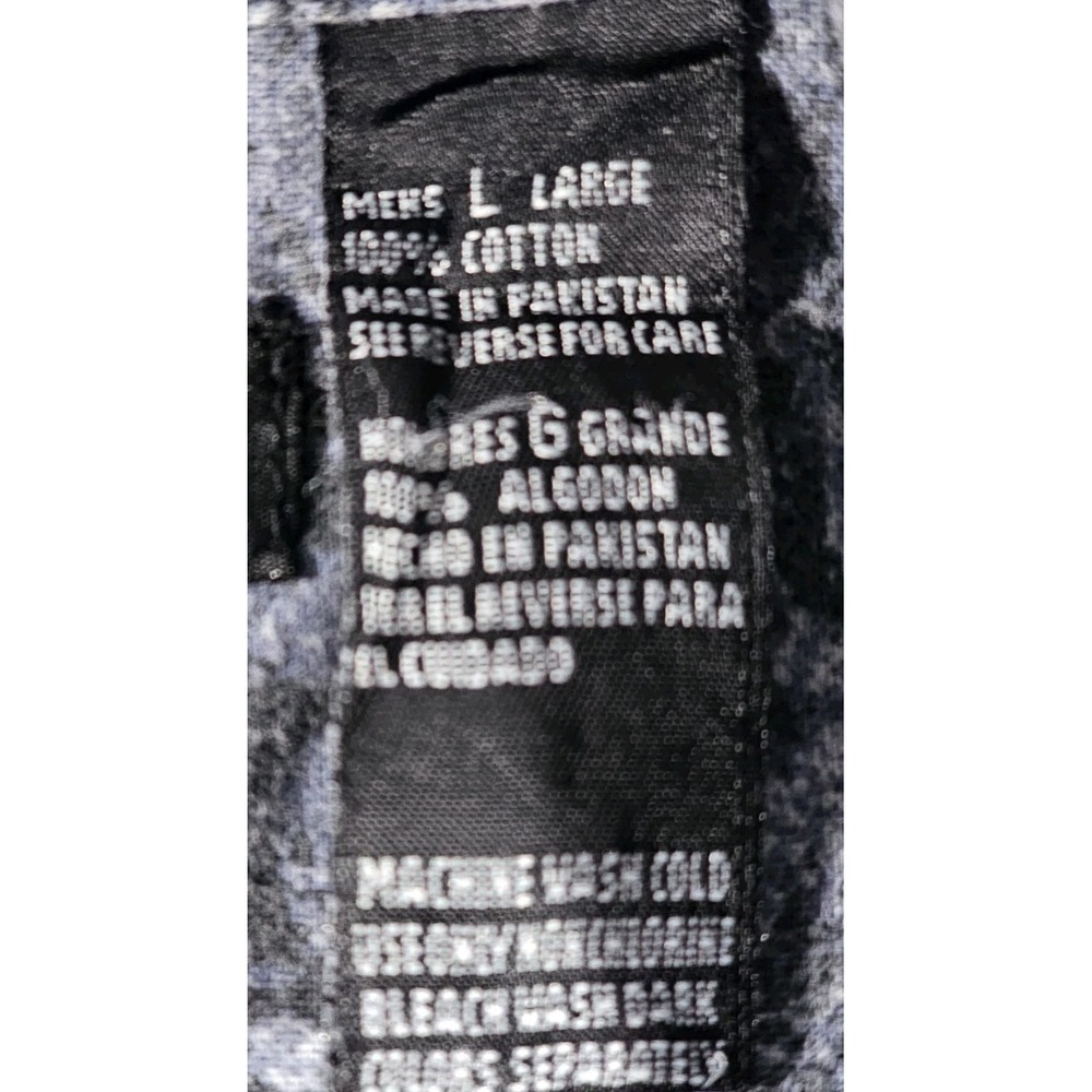 No Boundaries Gray Patterned Casual Button Down S… - image 7